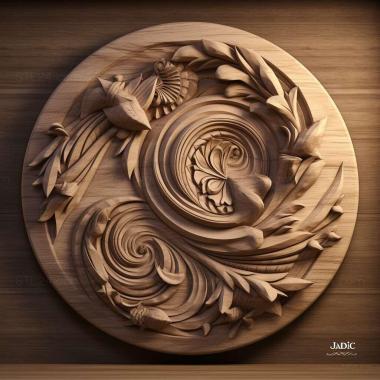 Patterns and decorations stl JAC S6 1 3d model